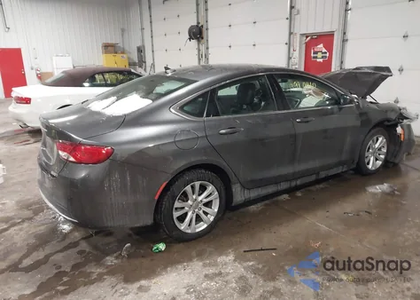 2015 Chrysler 200 Limited from USA, damaged, VIN 1C3CCCAB6FN707979